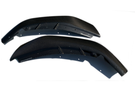 NOWY OE CARBON KOMPLETNY ZESTAW NAKŁADKA NA ZDERZAK DYFUZOR SPOILER TYLNY + PRZEDNI BMW 5 G30 51112414135 - 10